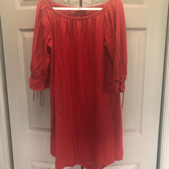 Loft off shoulder dress - Picture 2 of 5